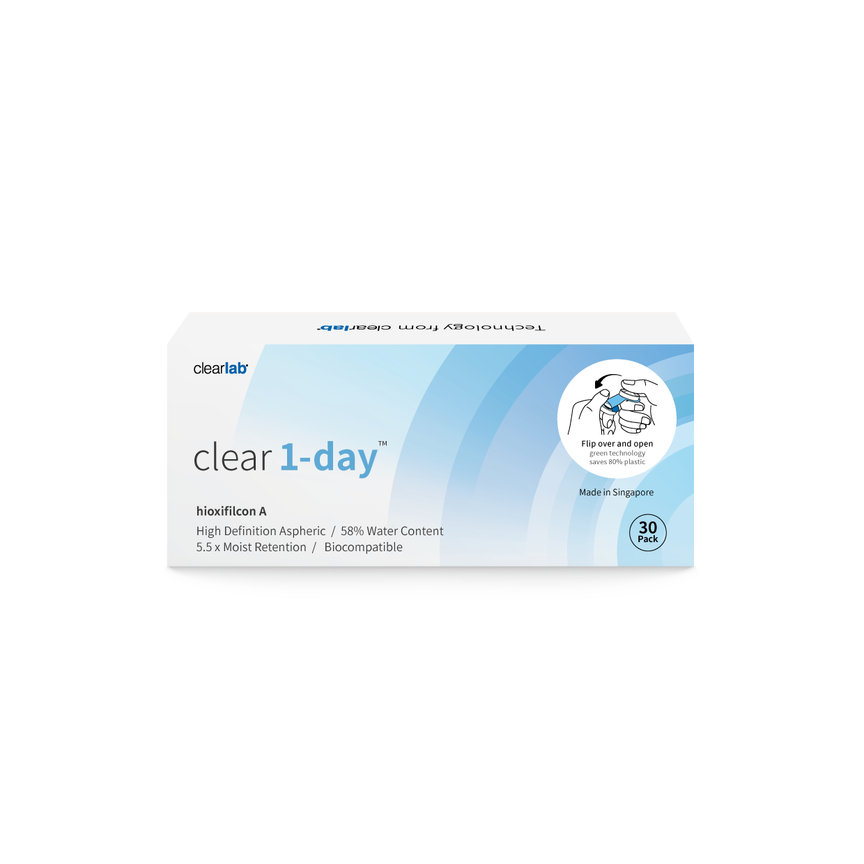 Clear 1-Day 30 Pack