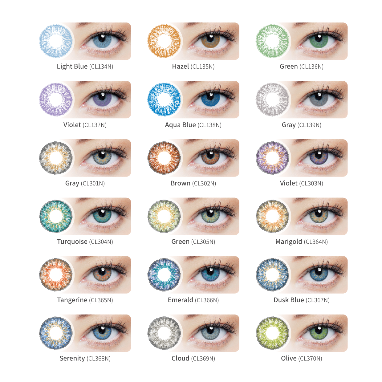 Clearcolor 14.20, Sph 0.00